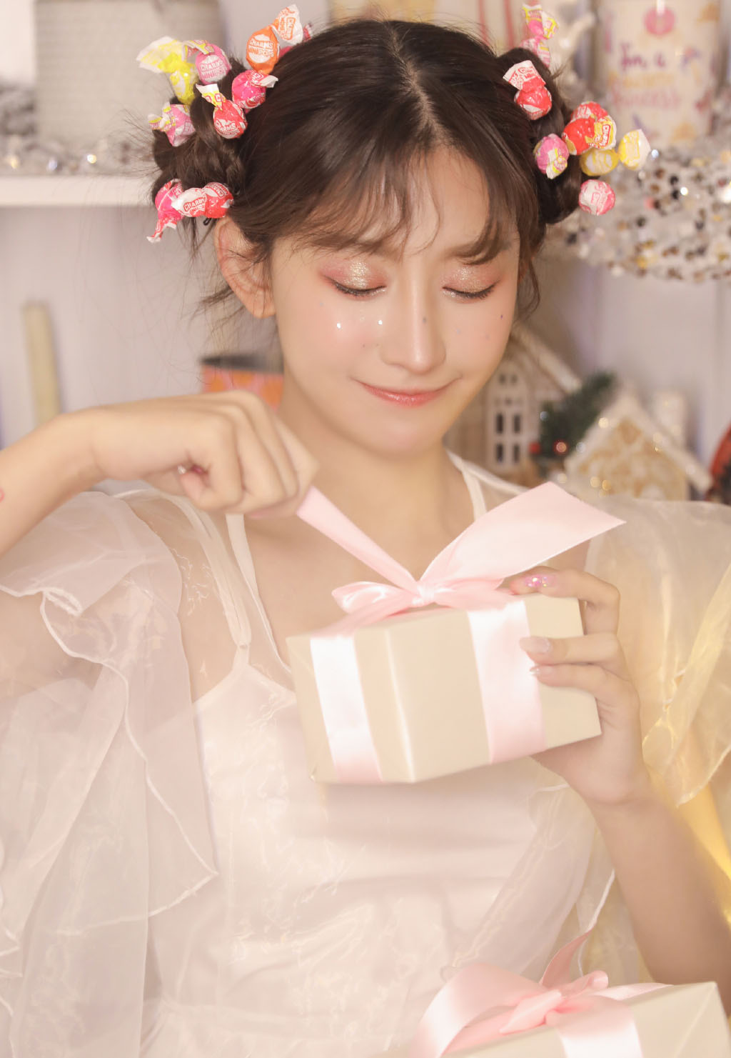 清纯甜美少女写真,清纯活泼少女清晨居家小清新写真