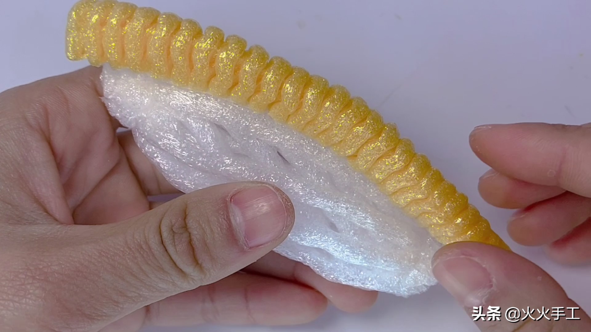 用一个水果网做的玉米简单又方便,快看这是什么