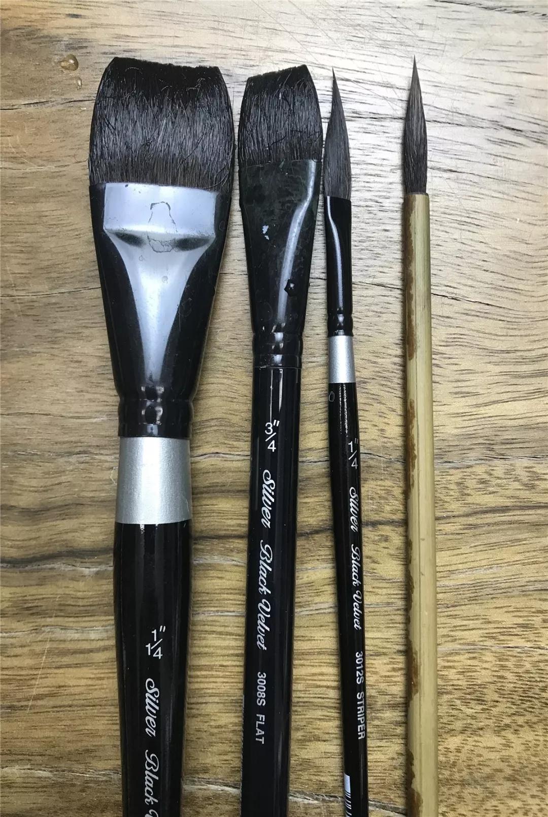 100幅风景写生水粉画教程,如何画雪景图水彩画教程