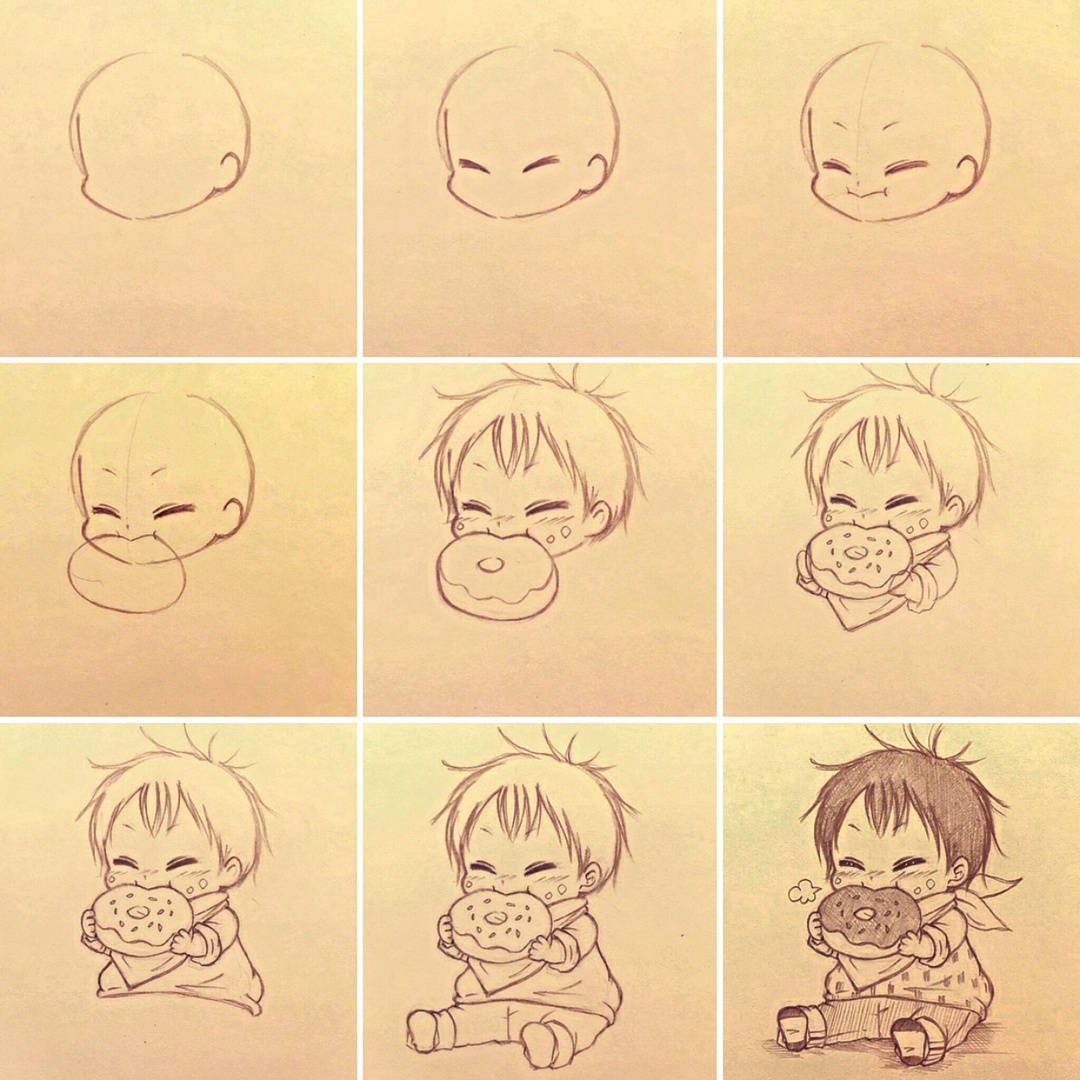 比较简单的动漫人物画法,动漫人物不会画怎么办