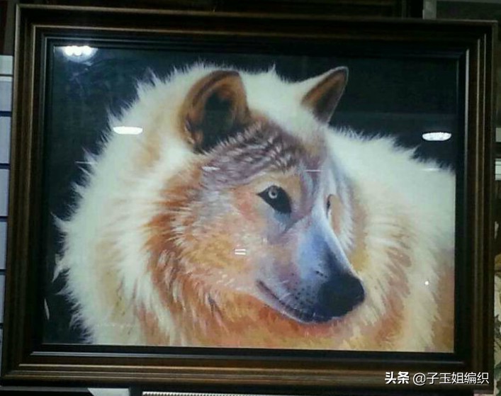 十字绣可以用毛线织吗,毛线能织出什么样子的手工