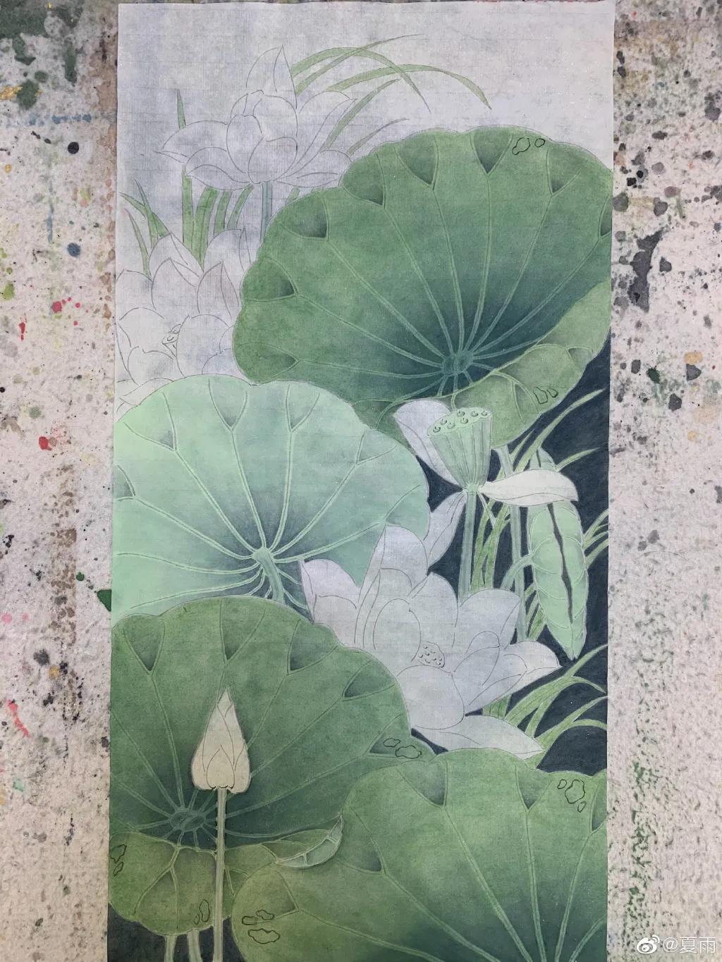 影帝夏雨书法真迹,演员夏雨晒书法作品