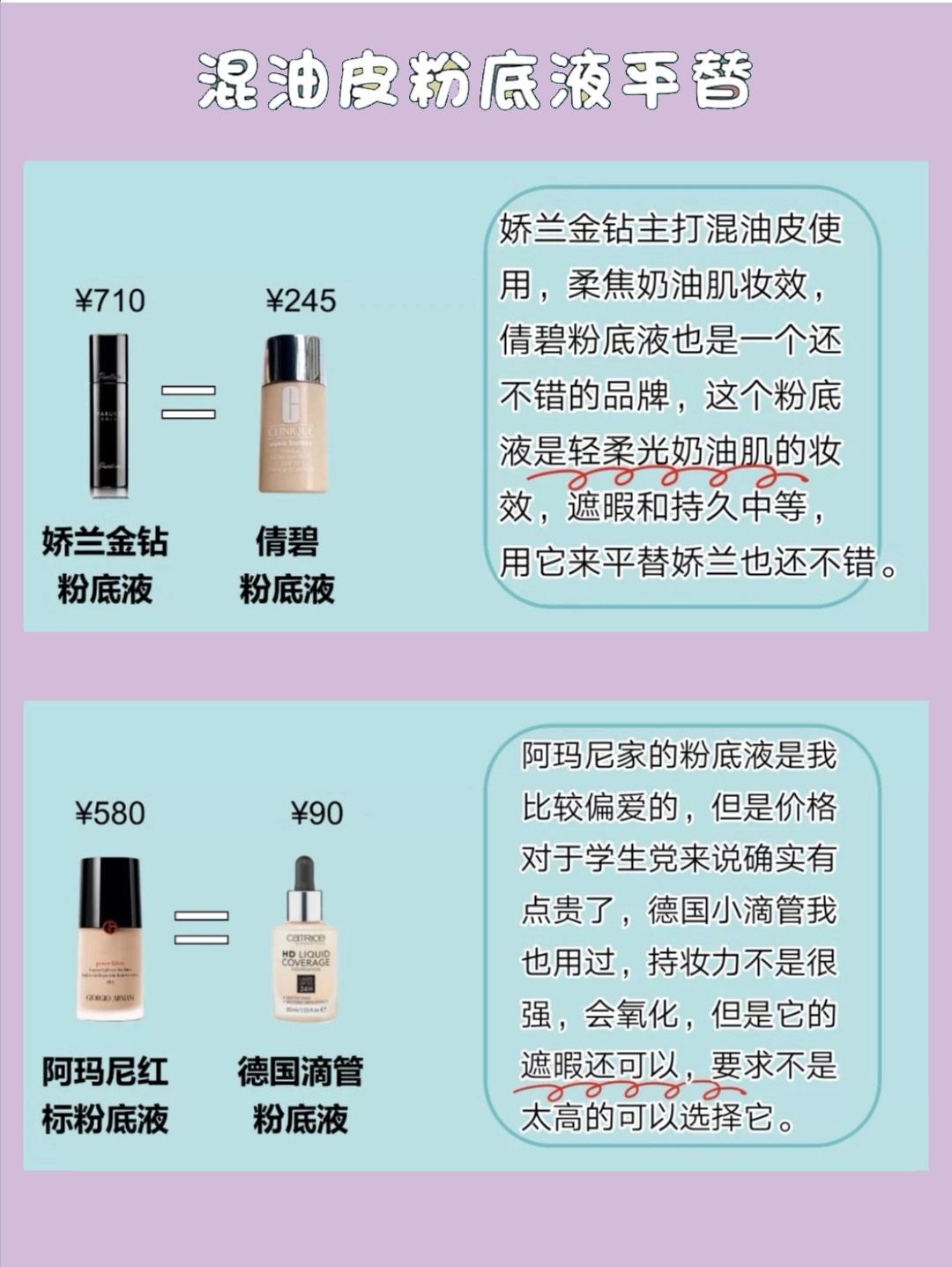 粉底液平替,大牌平替化妆品