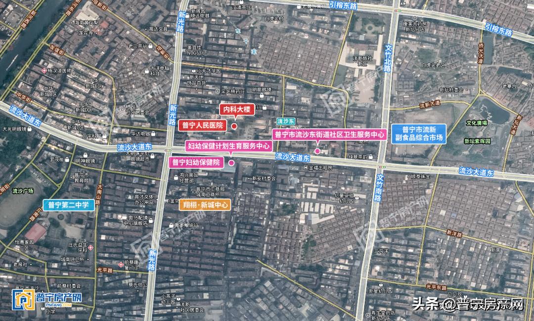 普宁市医院排名,普宁人民医院内科大楼