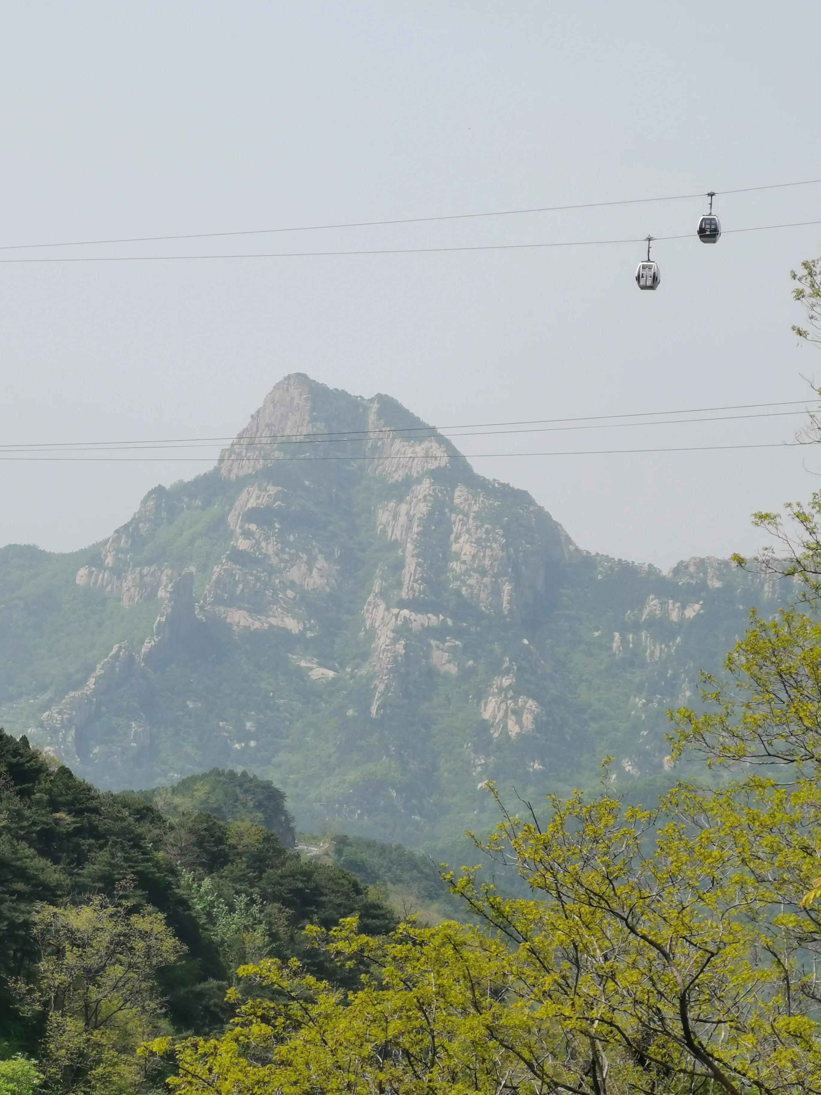 我在泰山望*安泰**（鲁跑之十四）