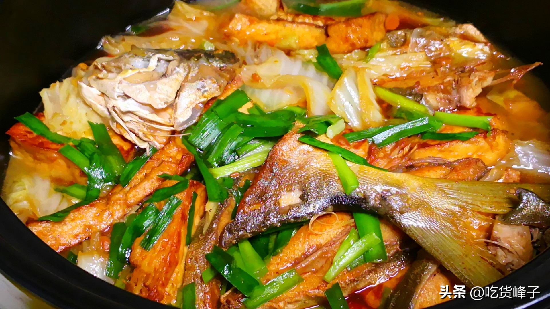 冷天我就爱做这鱼，刺少肉嫩营养高，热热乎乎炖一锅，冬天吃最香