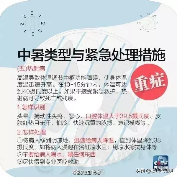 中暑住进icu昏迷不醒好几天,警惕持续高温夏季中暑