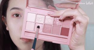 夏日画蜜桃妆教程,春日轻透蜜桃妆