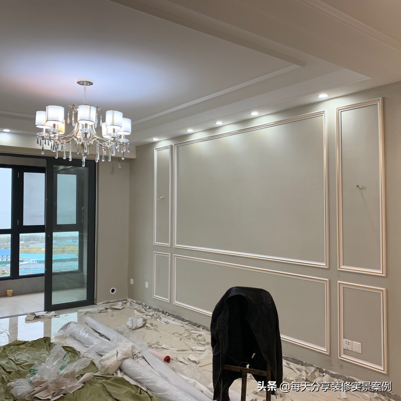 恒大精装4房改造案例,不顾反对简单装修