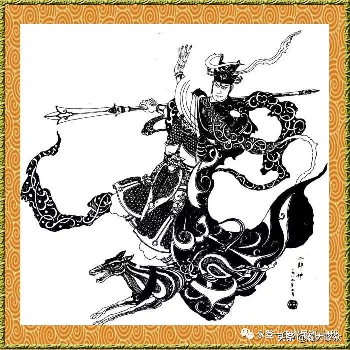 卢延光白描连环画全集,卢延光山水白描精品集