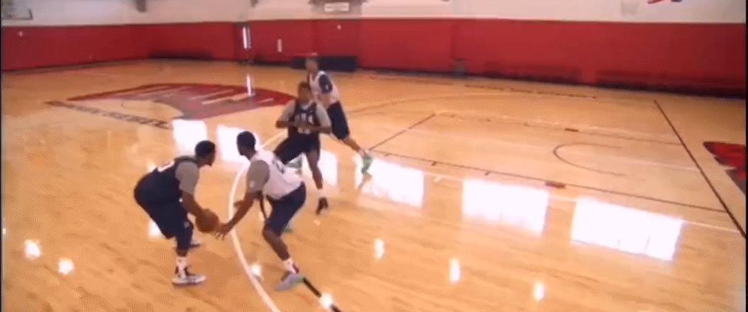 全场挡拆跑位配合教学,教学进攻