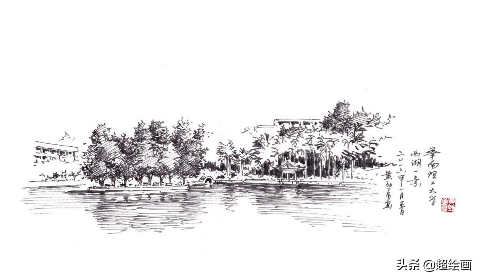 十大顶级钢笔画速写,钢笔速写100幅图片