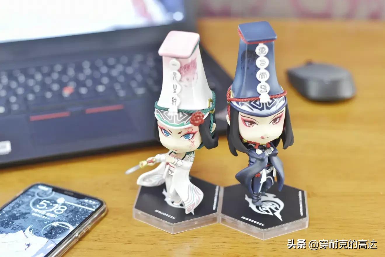 画江湖之不良人黑白无常手办,画江湖之不良人q版手办多钱