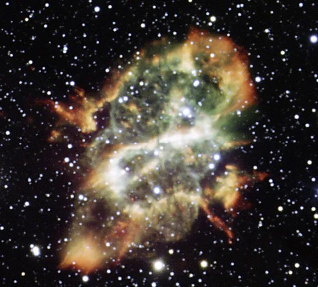 宇宙飞行物星云星系,行星恒星星云星系大对比