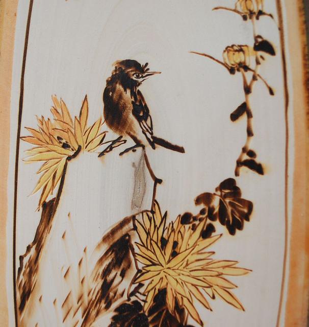 烙画作品大全集,烙画精品100幅