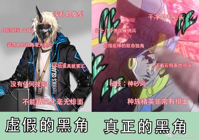 明日方舟斯卡蒂与承太郎,明日方舟沙雕梗图