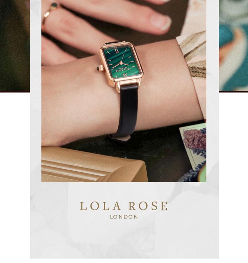 lolarose手表什么档次,复古小绿表lolarose手表测评