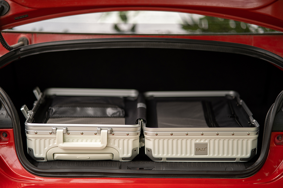 eazz铝框行李箱测评,EAZZ铝框登机箱