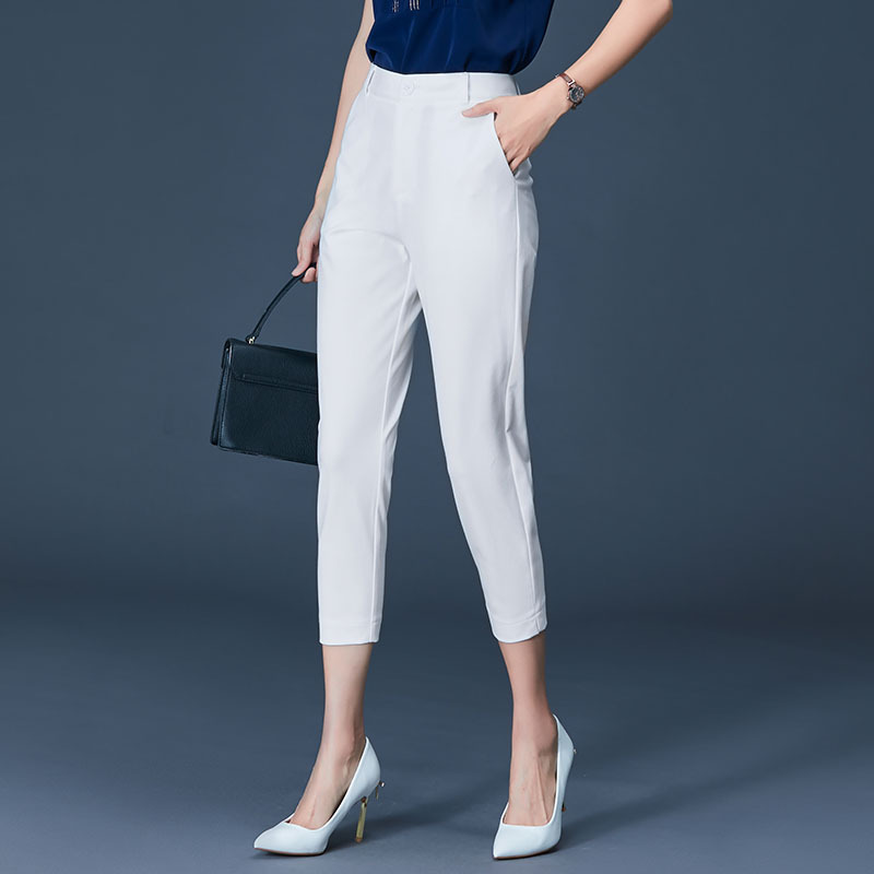 好洋气的萝卜裤显高又很酷,萝卜裤显瘦又百搭