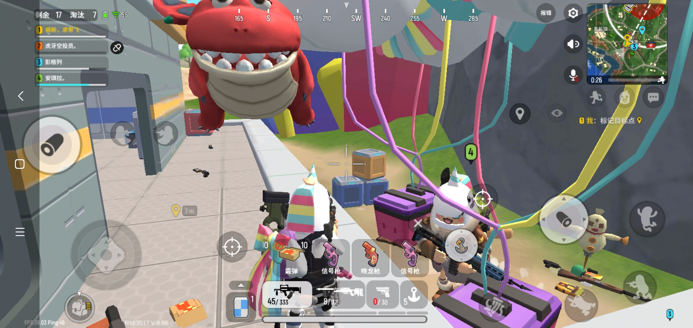 最硬（ke）核,ai的吃鸡手游，嗨到手软