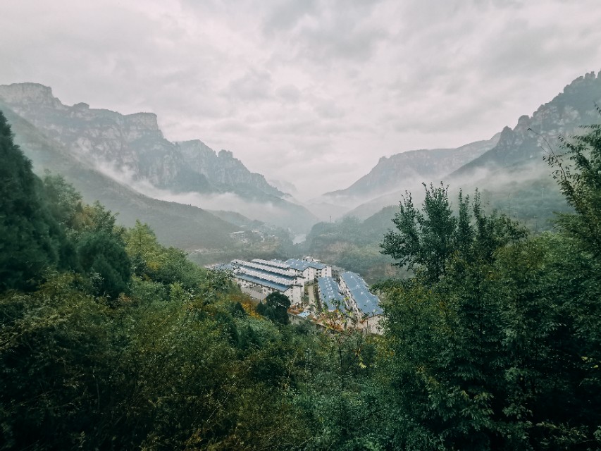 太行井底村视频,太行古村之井底村