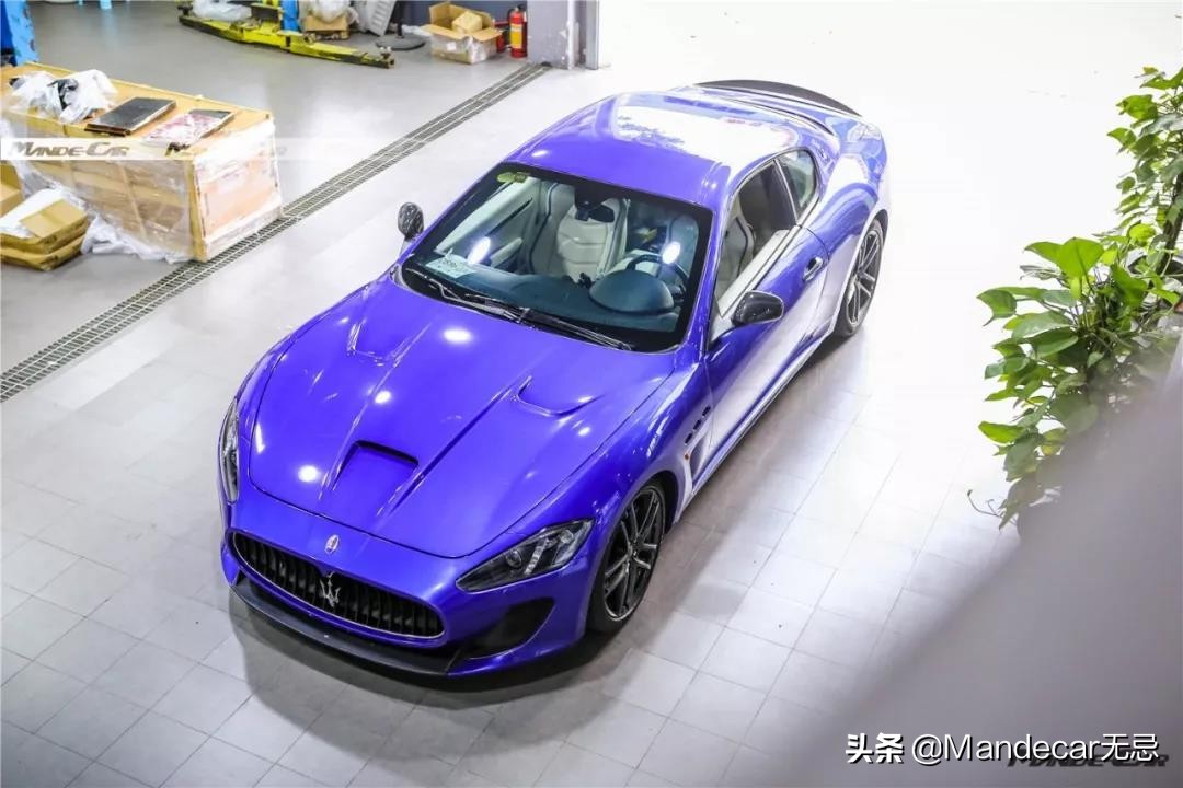 七夕刚过，蓝色妖姬来了｜|玛莎拉蒂GTMC到店更换BMC高流量气格