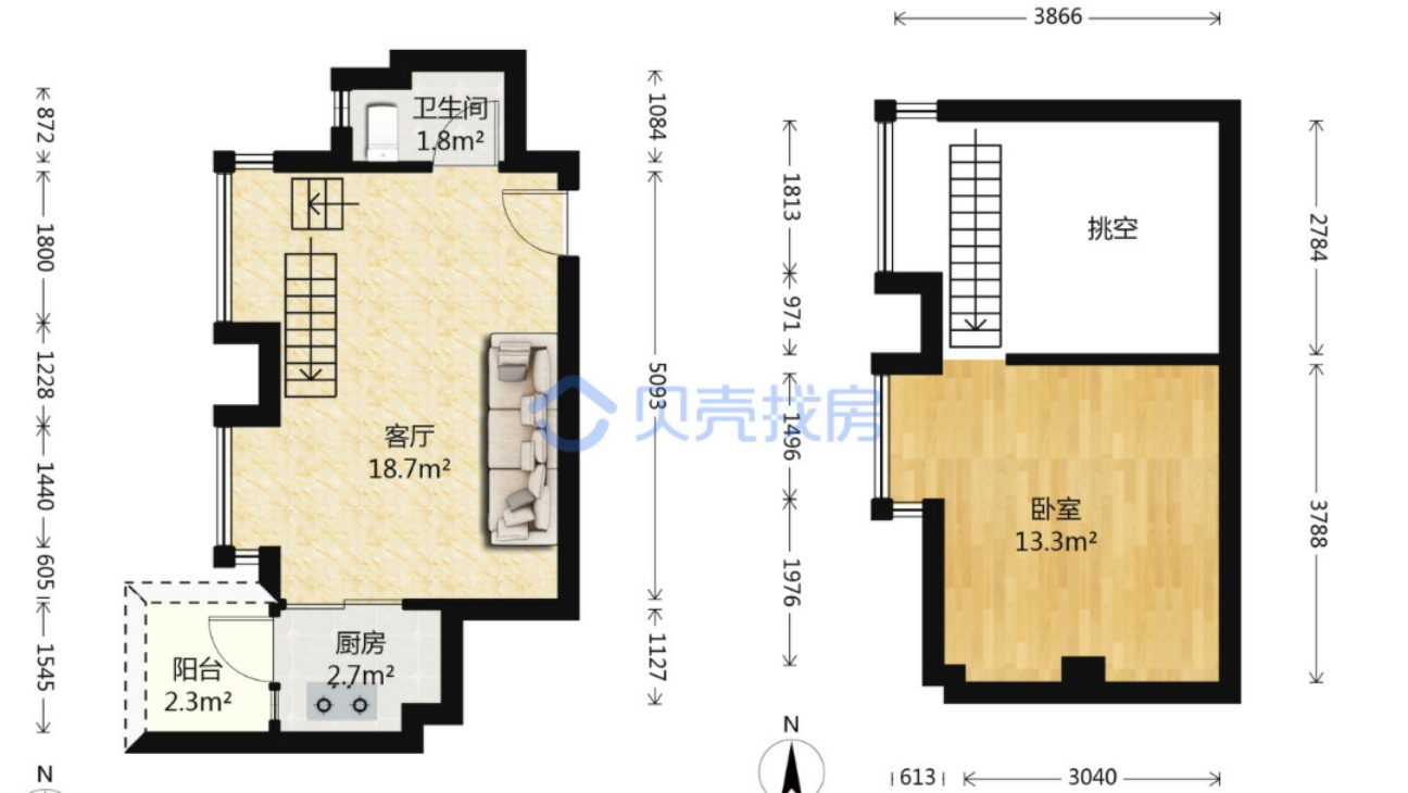 我家26平方单间(住宅)改两房一厅+双阳台微型别墅全过程记录