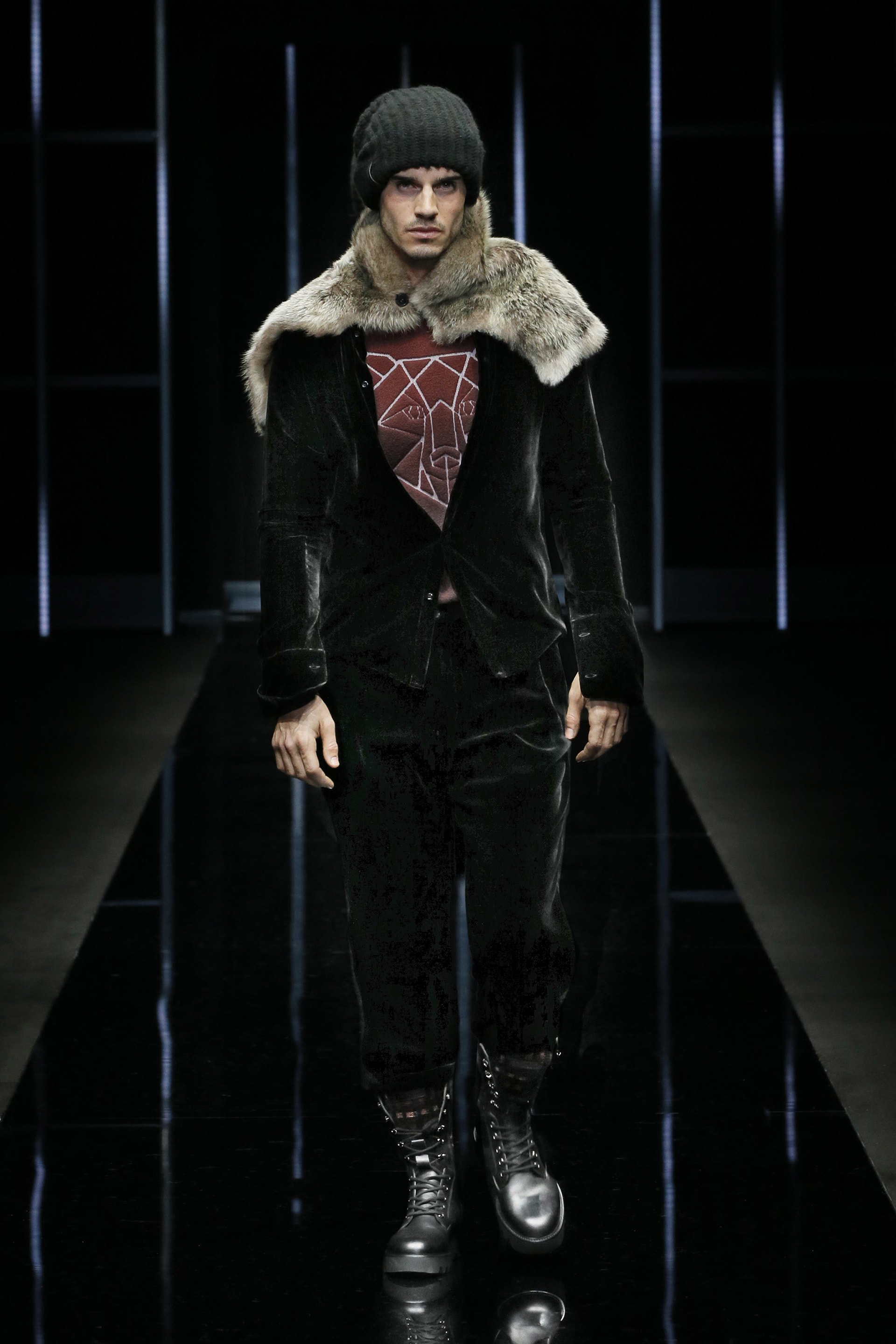 armani秀场男装秋冬2023,giorgioarmani男装胡歌