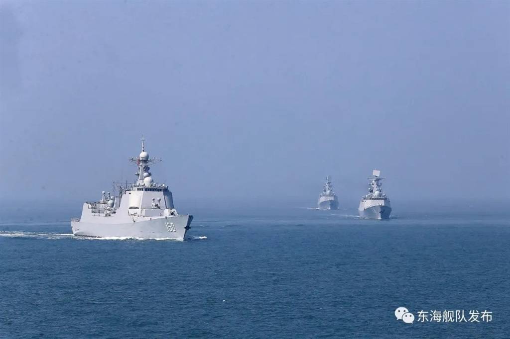 解放军在东海海域军事演习,2024东海海域军演