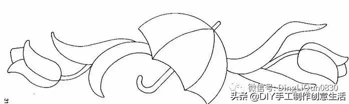 布艺diy拼布图案贴画,布画diy手工制作大全