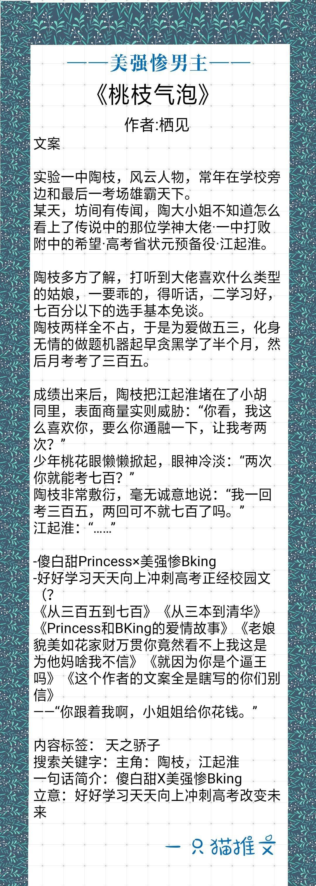男主美强惨被女主救赎,男主美强惨女主治愈系的小说