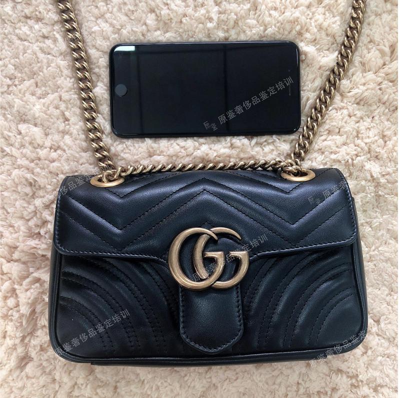鉴定奢侈品gucci马鞍包,guccimarmont五金验真假