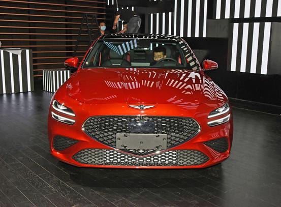 上海车展2021捷尼赛思g70,韩国豪车捷尼赛思g70