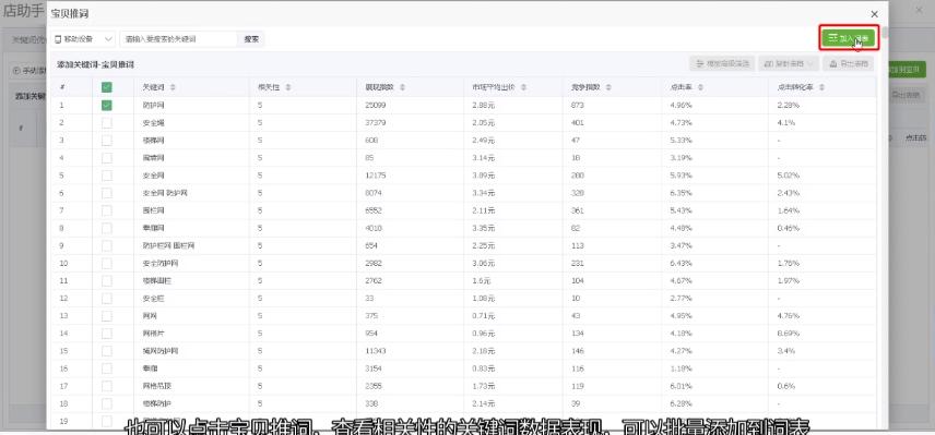 淘宝直通车智能推广怎么看关键词,淘宝直通车小类目关键词精准匹配