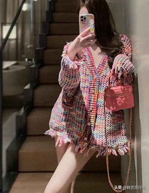 韩国2022春夏流行毛衣款式大全,今年韩国最流行的毛衣长款