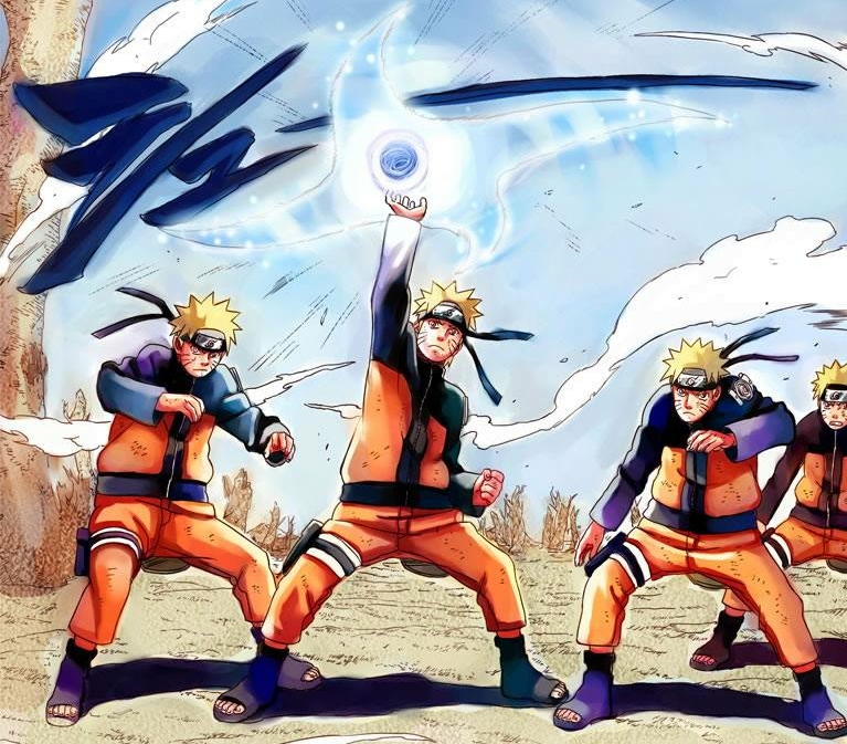 火影中螺旋丸和千鸟的第一次碰撞,螺旋丸对千鸟刀火影手游