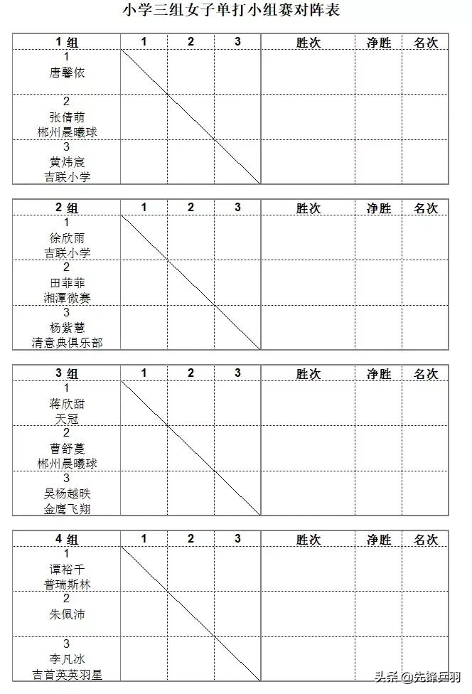 2019红双喜打球吧孩子长沙站竞赛规程