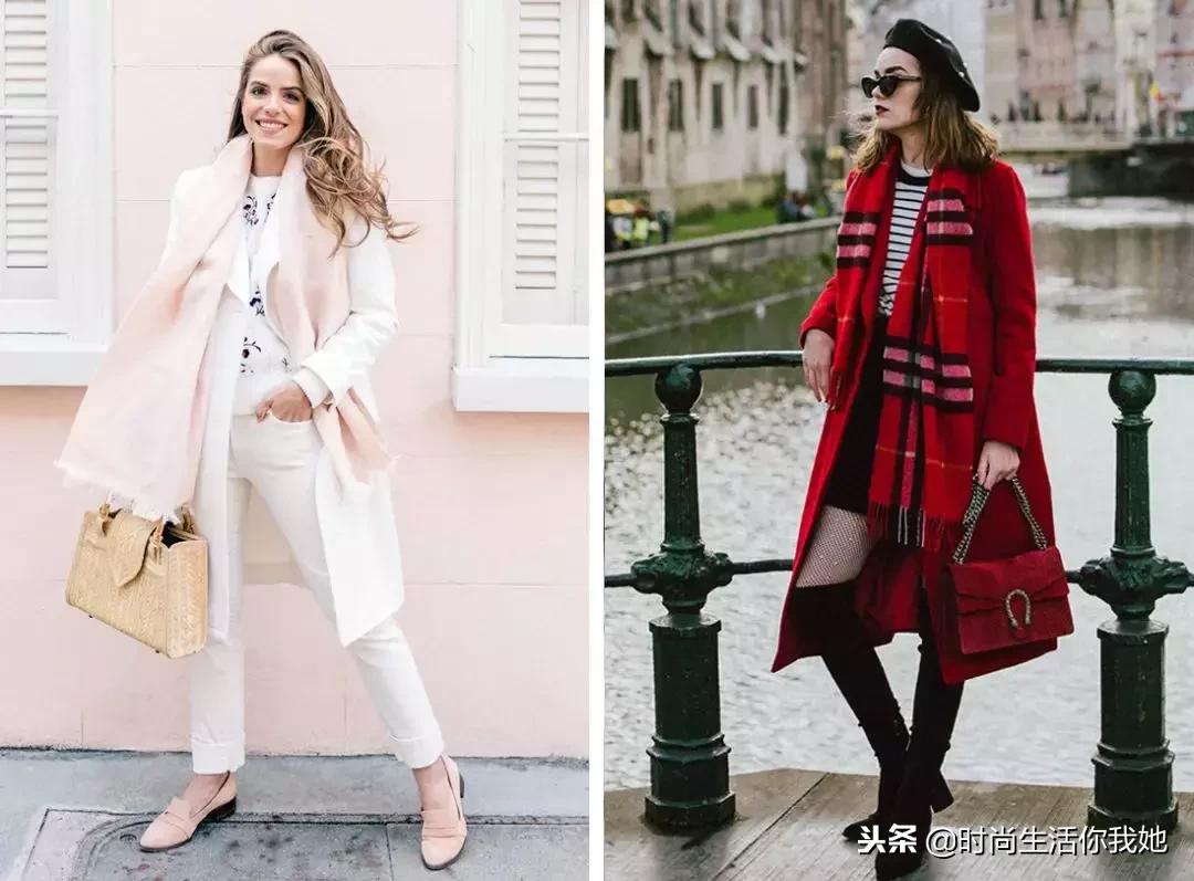 你穿“大衣+围巾”的样子，帅呆了！