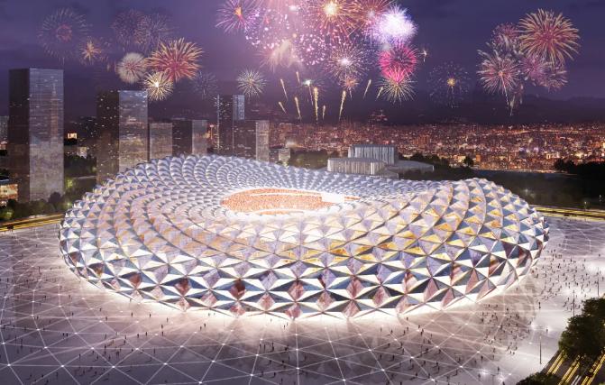 足球球场设计,全网最火足球场设计