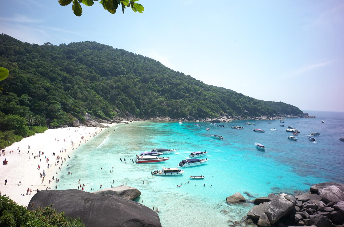 泰国普吉岛斯米兰岛旅游攻略,泰国旅游普吉岛的夏天皮皮岛浮潜