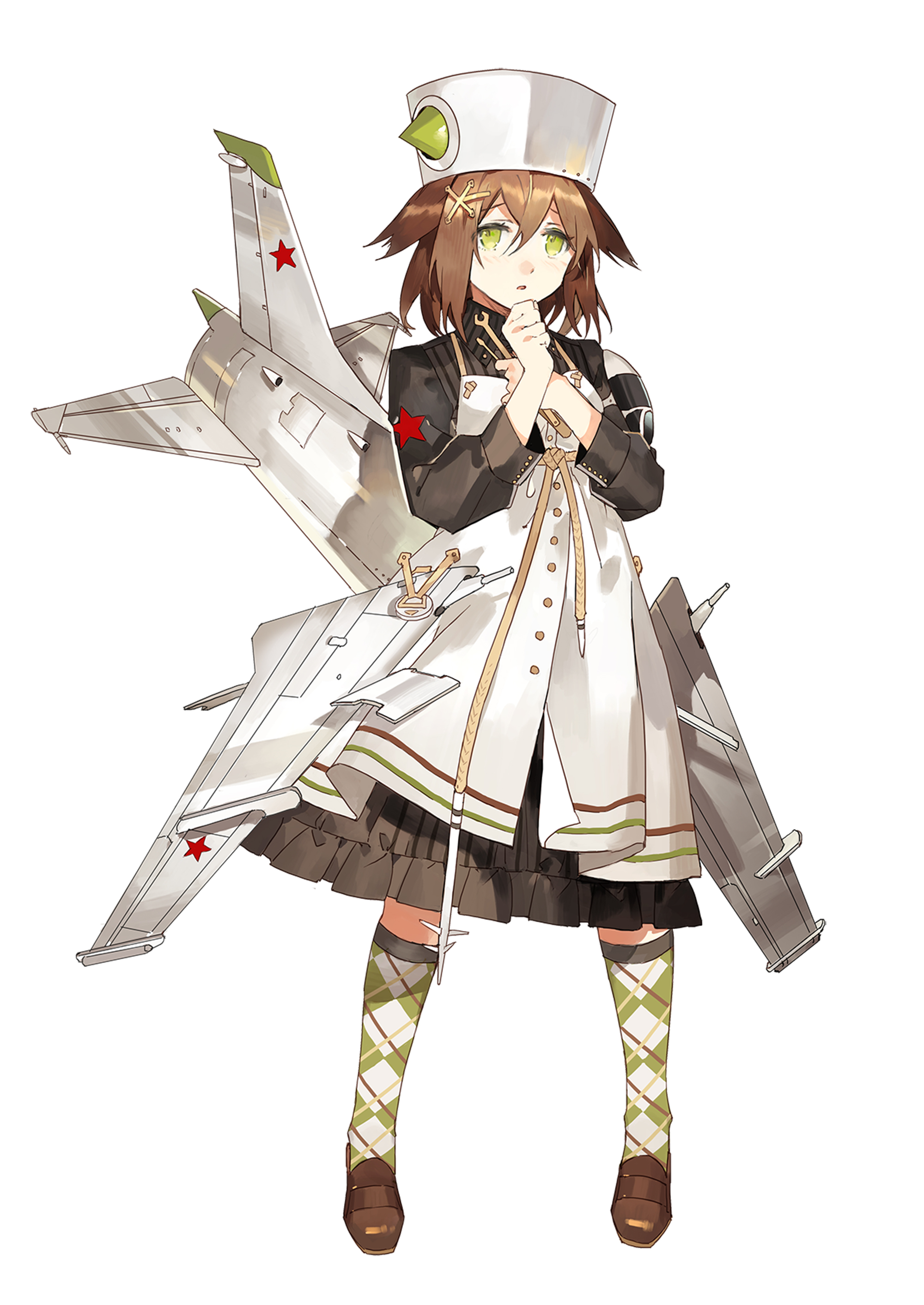 《苍穹战线》精美立绘原画插画卡牌欣赏，超过百种萌点各异的机娘