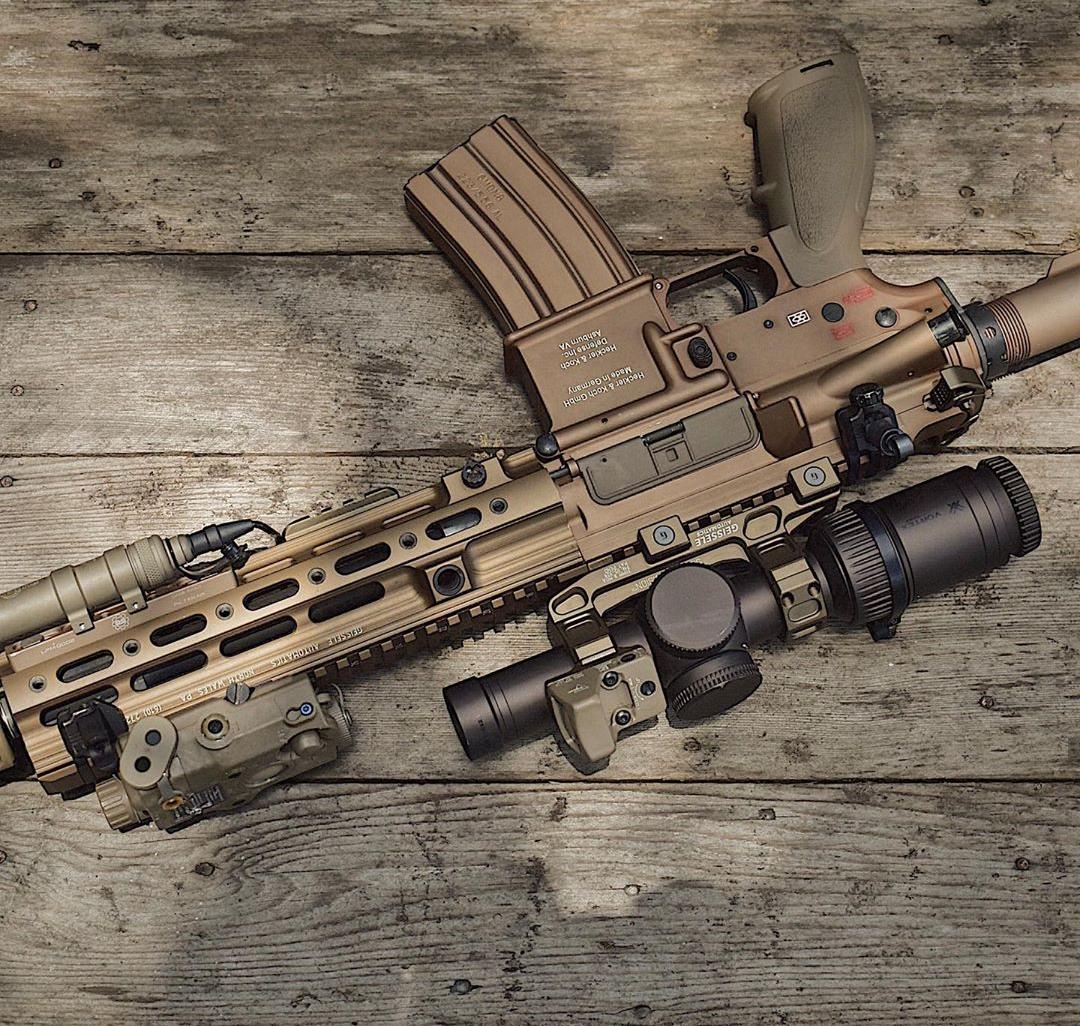 美军hk416和mk18,美军为什么喜欢用hk416