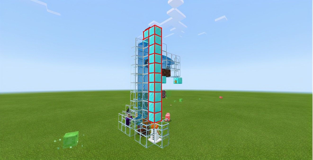 我的世界黑科技防御塔建造,十倍奉还