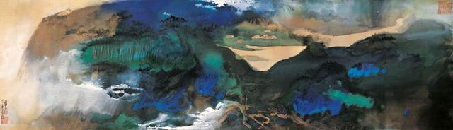 张大千经典十幅,张大千100幅经典作品