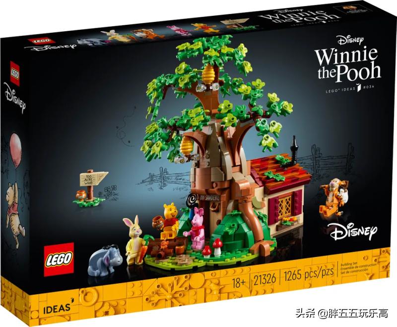 LEGO21326Ideas系列「小熊维尼」正式登场啦