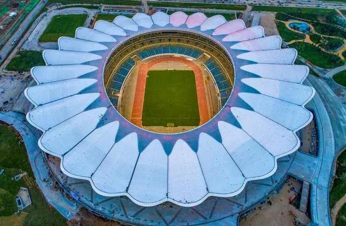 西安浐灞生态区奥体中心,西安奥体中心最新图