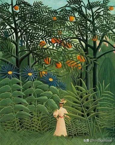 亨利卢梭丛林系列创作时期,亨利卢梭丛林幻想