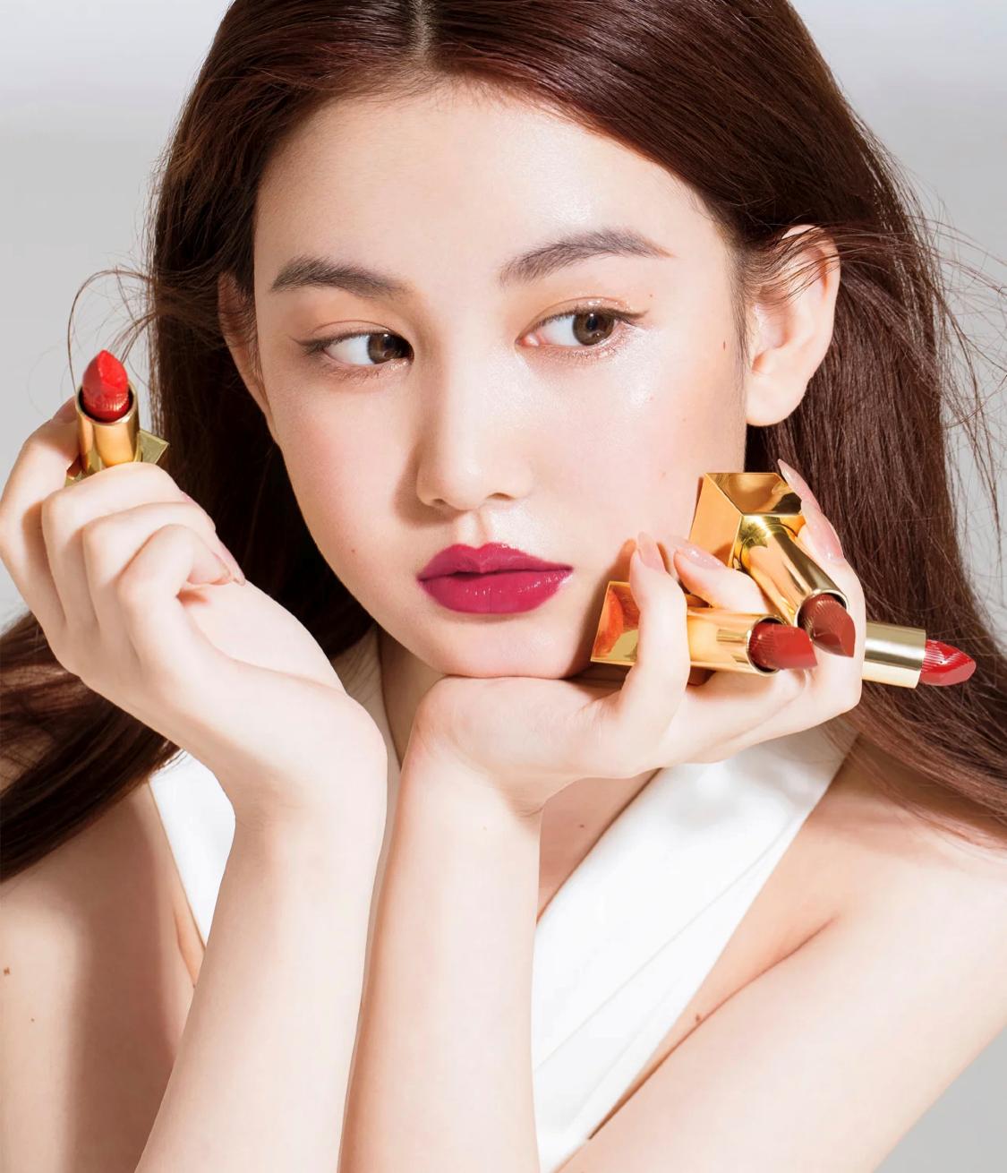 红棕色口红低饱和,便宜显白适合黄黑皮的口红颜色