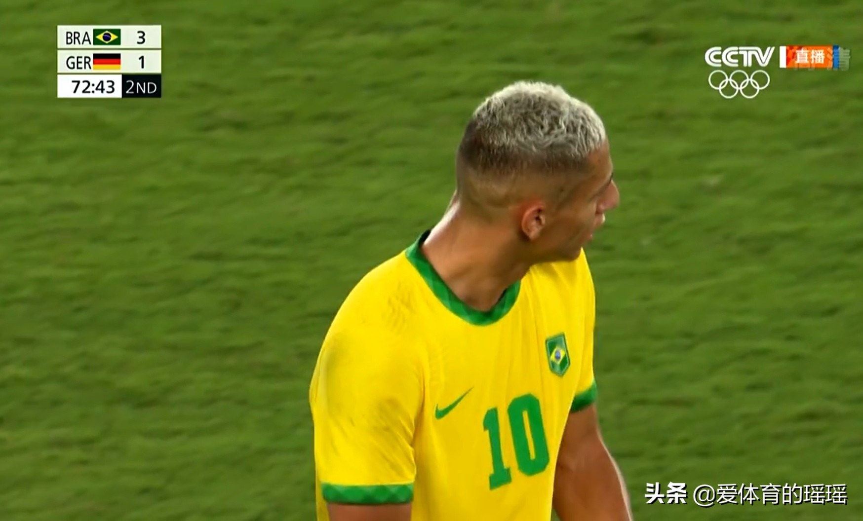 奥运男足巴西4比2力克德国,奥运男足比分结果