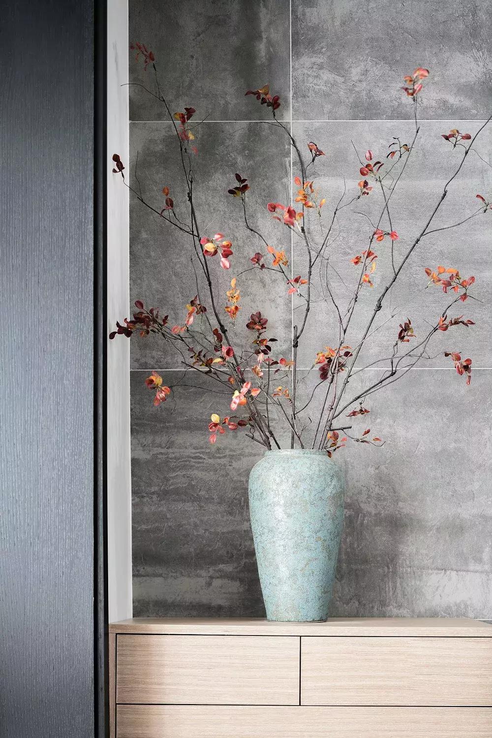 高级灰轻奢新中式装修风格,2021140平米轻奢新中式装修风格